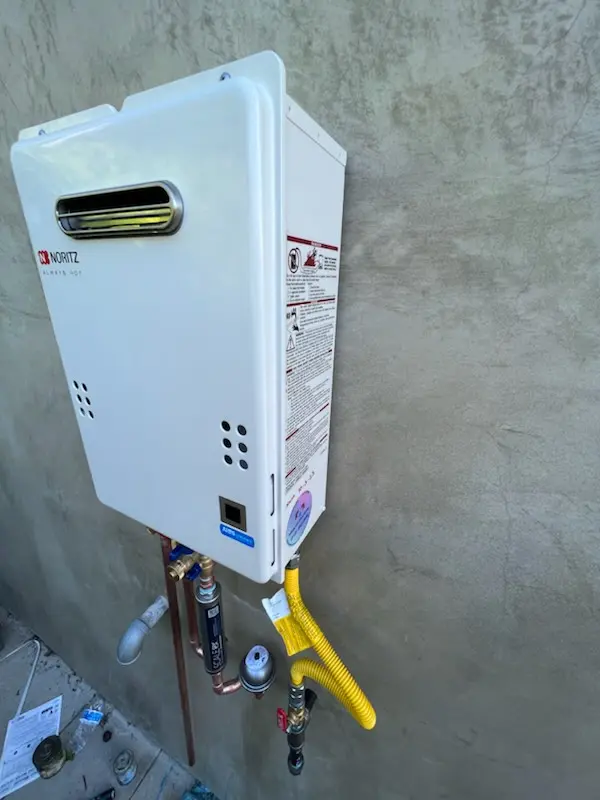 Tankless water heater installation for Habersham Hills homes
